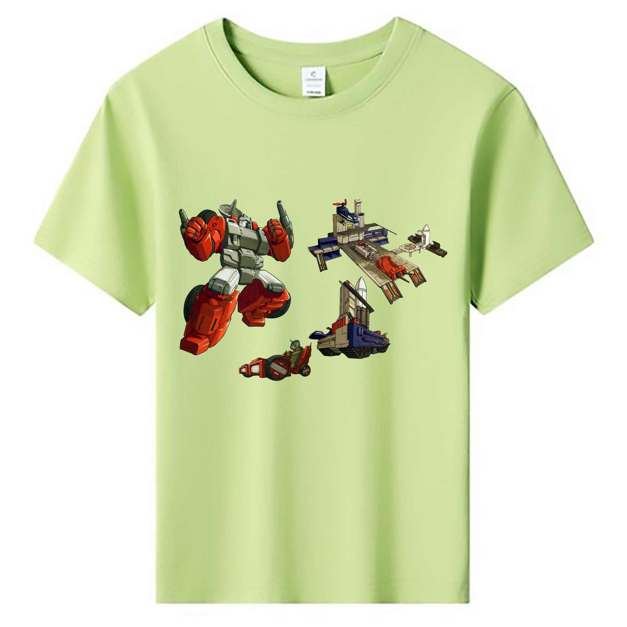 （画像用）  綿100％キッズTシャツ（フロントプリント）